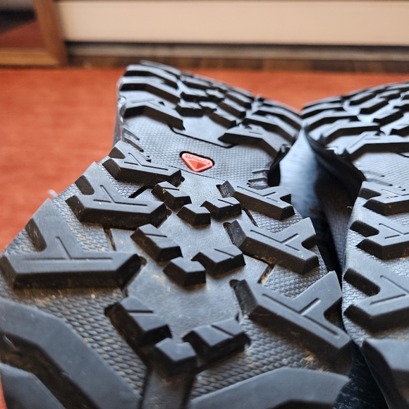 Salomon Women's X Reveal Trail hiking Shoes Size 7.5 LIKE NEW Basalm Green - Picture 4 of 11